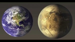 Planeta Terra e Planeta Kepler-186