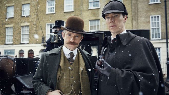Watson e Sherlock. Fonte: BBC